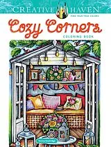 Kartonierter Einband (Kt) Creative Haven Cozy Corners Coloring Book von Teresa Goodridge