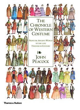 Couverture cartonnée The Chronicle of Western Costume de John Peacock