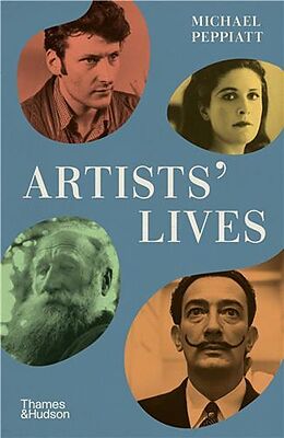 Kartonierter Einband Artists' Lives von Michael Peppiatt