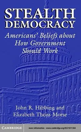 E-Book (pdf) Stealth Democracy von John R. Hibbing
