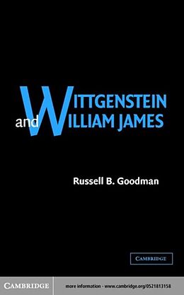 eBook (pdf) Wittgenstein and William James de Russell B. Goodman