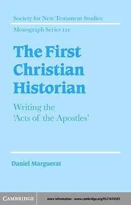 E-Book (pdf) First Christian Historian von Daniel Marguerat