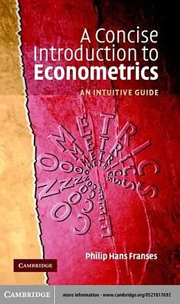 E-Book (pdf) Concise Introduction to Econometrics von Philip Hans Franses