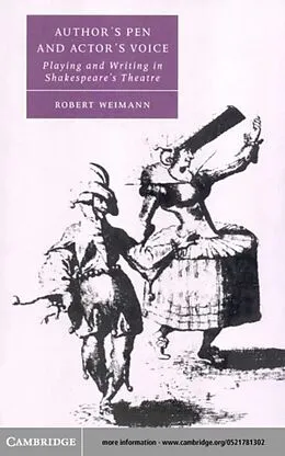 E-Book (pdf) Author's Pen and Actor's Voice von Robert Weimann