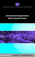 PDF International Organizations before National Courts von August Reinisch