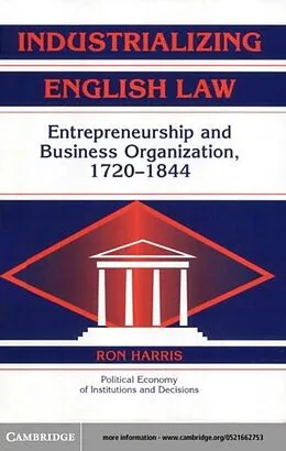 E-Book (pdf) Industrializing English Law von Ron Harris