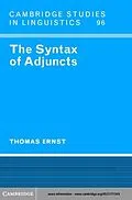 E-Book (pdf) Syntax of Adjuncts von Thomas Ernst