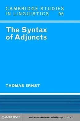 E-Book (pdf) Syntax of Adjuncts von Thomas Ernst