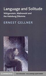 eBook (pdf) Language and Solitude de Ernest Gellner