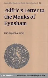 E-Book (pdf) lfric's Letter to the Monks of Eynsham von Christopher A. Jones