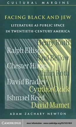E-Book (pdf) Facing Black and Jew von Adam Zachary Newton
