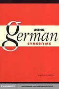 PDF Using German Synonyms von Martin Durrell