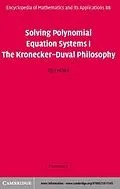 PDF Solving Polynomial Equation Systems I von Teo Mora