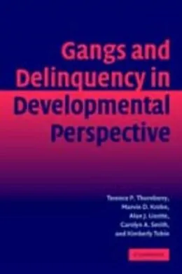 E-Book (pdf) Gangs and Delinquency in Developmental Perspective von Terence P. Thornberry