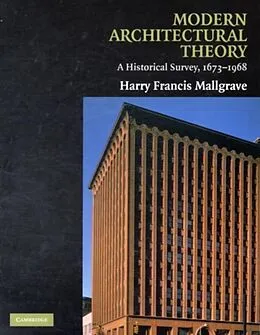 PDF Modern Architectural Theory von Harry Francis Mallgrave