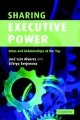 E-Book (pdf) Sharing Executive Power von Jose Luis Alvarez