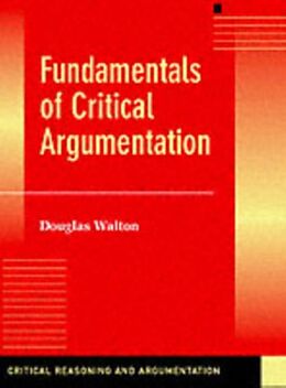 E-Book (pdf) Fundamentals of Critical Argumentation von Douglas Walton