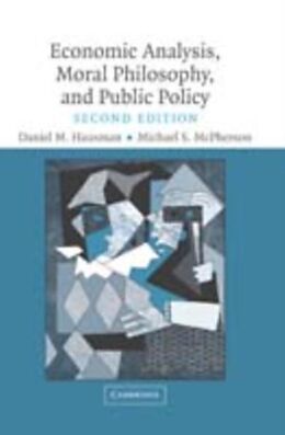 E-Book (pdf) Economic Analysis, Moral Philosophy and Public Policy von Daniel M. Hausman