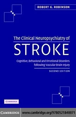 PDF Clinical Neuropsychiatry of Stroke von Robert G. Robinson