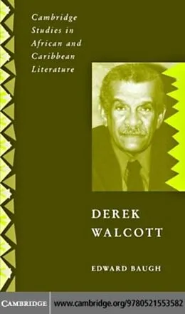 E-Book (pdf) Derek Walcott von Edward Baugh