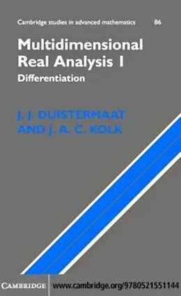 E-Book (pdf) Multidimensional Real Analysis I von J. J. Duistermaat