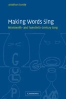 E-Book (pdf) Making Words Sing von Jonathan Dunsby