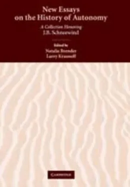E-Book (pdf) New Essays on the History of Autonomy von Brender/Krasnoff