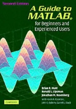 E-Book (pdf) Guide to MATLAB von Brian R. Hunt