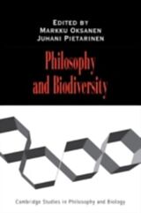 E-Book (pdf) Philosophy and Biodiversity von Oksanen/Pietarinen