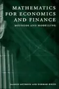 PDF Mathematics for Economics and Finance von Martin Anthony