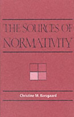 E-Book (pdf) Sources of Normativity von Christine M. Korsgaard