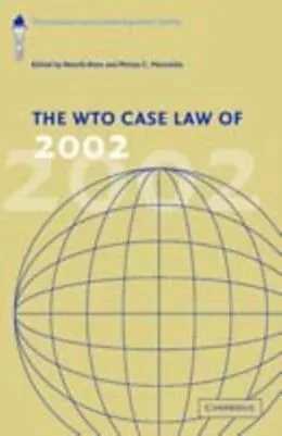 E-Book (pdf) WTO Case Law of 2002 von Horn/Mavroidis