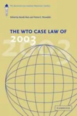 E-Book (pdf) WTO Case Law of 2003 von Horn/Mavroidis