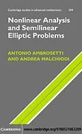 E-Book (pdf) Nonlinear Analysis and Semilinear Elliptic Problems von Antonio Ambrosetti