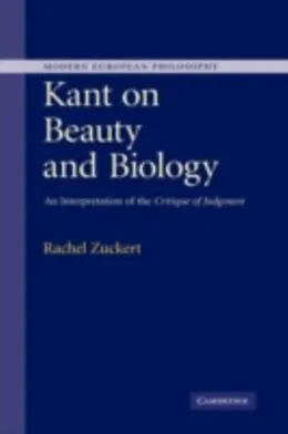 E-Book (pdf) Kant on Beauty and Biology von Rachel Zuckert