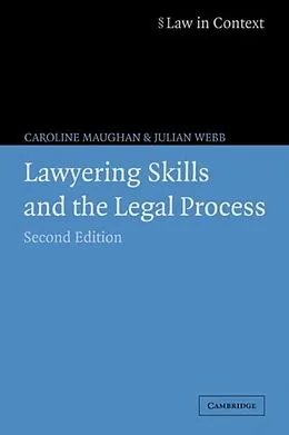 E-Book (pdf) Lawyering Skills and the Legal Process von Caroline Maughan