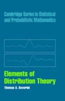 E-Book (pdf) Elements of Distribution Theory von Thomas A. Severini