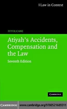 E-Book (pdf) Atiyah's Accidents, Compensation and the Law von Peter Cane