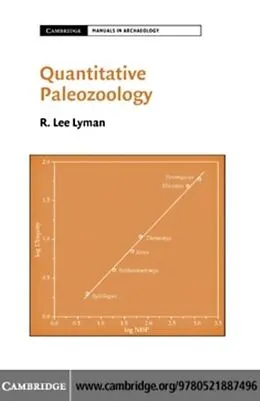 E-Book (pdf) Quantitative Paleozoology von R. Lee Lyman