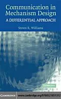 E-Book (pdf) Communication in Mechanism Design von Steven R. Williams