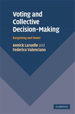 eBook (pdf) Voting and Collective Decision-Making de Annick Laruelle
