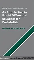 E-Book (pdf) Partial Differential Equations for Probabilists von Daniel W. Stroock