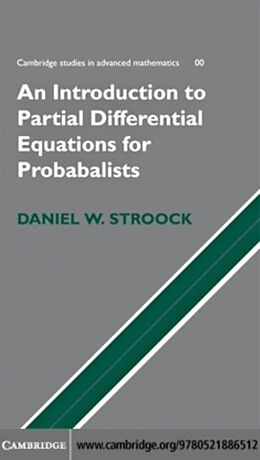 E-Book (pdf) Partial Differential Equations for Probabilists von Daniel W. Stroock