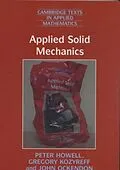 E-Book (pdf) Applied Solid Mechanics von Peter Howell