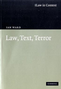 E-Book (pdf) Law, Text, Terror von Ian Ward