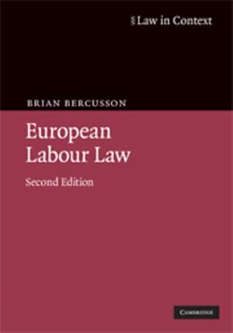 E-Book (pdf) European Labour Law von Brian Bercusson