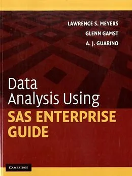 E-Book (pdf) Data Analysis Using SAS Enterprise Guide von Lawrence S. Meyers