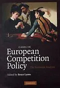 E-Book (pdf) Cases in European Competition Policy von Lyons