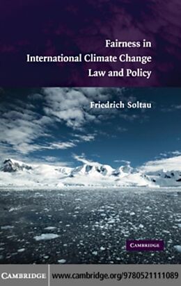 E-Book (pdf) Fairness in International Climate Change Law and Policy von Friedrich Soltau