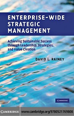 E-Book (pdf) Enterprise-Wide Strategic Management von David L. Rainey